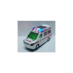 Brother Toys Işıklı Müzikli Ambulans Oyuncak 112 Büyük Boy 21 cm 1+ Yaş İçin
