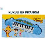 Brother Toys Kukuli Ilk Elektronik Piyanom Mavi Oyuncak Piyano Kutulu