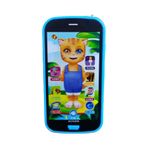 Brother Toys Oyuncak Dokunmatik Eğitici Kedili Modelcep Telefonu Mavi Türkçe Sesli 12 Fonksiyonlu