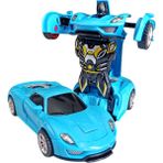 Brother Toys Transformer Porsche Sürtmeli Robota Dönüşen Robot Olan Oyuncak Araba 1:32 Ölçek