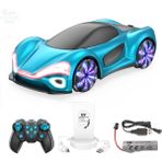 Brother Toys Uzaktan Kumandalı 2.4g Şarjlı Işıklı Müzikli Şarj Istasyonlu Spor Araba - Mavi