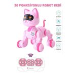 Brother Toys Uzaktan Kumandalı 30 Fonksiyon Akıllı Interaktif Öğretici Robot Oyuncak - Kedi