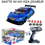 Brother Toys Uzaktan Kumandalı Full Fonksiyon 30 Km/h Hız Yapabilen Şarjlı Farları Yanabilen Oyuncak Araba - Mavi