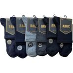 Brox 6'lı Brox Premium Erkek Bambu Yarım Konç Çorap - 41 - 44 - Ten