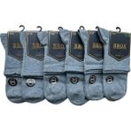 Brox Erkek Bambu Yarım Konç Çorap - 41 - 44 - 0GH-Gri