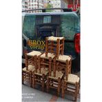 BROX Kaptan Ahşap Tabure (iskemi) Şık Dekorasyonlar