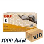 BRP Small 10 Kutu 1000 Adet Lateks Pudralı Muayene Eldiveni
