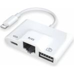 Brs Apple Iphone/ipad Lightning To Ethernet RJ45 Dönüştürücü Adaptörü Lightning To Ethernet RJ45