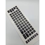 Brs Arapça Ingilizce Notebook Klavye Sticker Etiketi Siyah