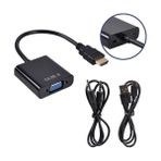 Brs Brs HDMI To VGA Kablo Çevirici Dönüştürücü Receiver Uydu Ps3 Ps4 Xbox Pc Notebook