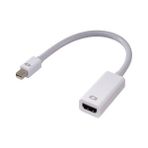 Brs Mini Display Port To HDMI Çevirici Kablo Macbook Için Thunderbolt To HDMI Çevirici - Beyaz
