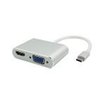 Brs Type-C USB 3.1 To Hdmı-Vga 2 In 1 Çevirici Converter Adapter