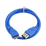 Brs USB 3.0 To Micro B USB 3.0 Harici Harddisk Kablosu 30 cm - Mavi