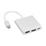 Brs USB 3.1 Type-C To HDMI USB 3.0 Çevirici Dönüştürücü Adaptor