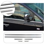 Brsplast Volkswagen Caddy Uyumlu 2015 Ve Üzeri Krom Cam Çıtası 6 Parça Paslanmaz Çelik