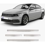 Brsplast Volkswagen Passat B8 Uyumlu 2015-2018 Iç Eşik 4 Parça Paslanmaz Çelik