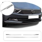 Brsplast Vw Passat B8.5 Krom Ön Tampon Çıtası 3 Parça P.çelik 2019 ve Üzeri
