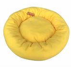 Brt Pet Simit Şeklinde Polar Kedi Yatağı 50 x 12 CM sari