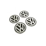 BRTSHOPPİNG Volkswagen Jant Göbeği Arma Yapışkanlı 4'lü Set