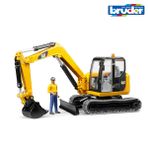 Bruder 02466 Cat Mini Ekskavatör ve İnşaat İşçisi