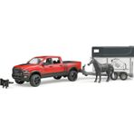 Bruder BR02501 RAM 2500 Pickup Ve At Nakil Römorku Oyuncak