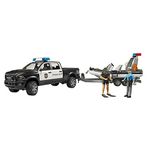 Bruder BR02507 Ram 2500 Polis Aracı Römork