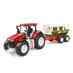 Bruder Bruder Roadmax Kütük Taşıyan Römorklu Oyuncak Traktör - 2 Yaş