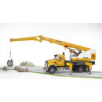Bruder Mack Granite Vinçli Kamyon BR02818 - Sarı