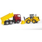 Bruder MAN Damperli Kamyon ve FR130 Kepçe 1:16 BR02752
