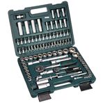Brüder Mannesmann M 2055-SL lokma anahtar seti, 1/4 inç + 1/2 inç 94 parçalı,
