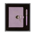 Bruno 4034 Visconti Hush Hush 13x18 cm 80 gr 320 Lila Yaprak Defter