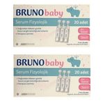 Bruno Fizyolojik 5 ml 20 2 Adet Flakon Serum