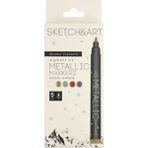 Bruno Visconti 22-0096 5 Renk Metalik Sketch Art