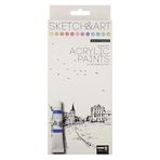 Bruno Visconti 70-0055 Pastel Renkler 12x12 ml Akrilik Boya Seti