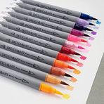 Bruno Visconti "sketch & Art" Çift Taraflı Brush-fine Kalem Seti 24 Renk