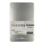 Bruno Visconti Sketch Art Jumbo 3,5 mm No:21-006 Kurşun Kalem Seti