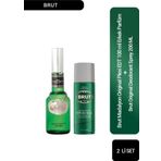Brut Madalyon Original Plexi EDT 100 ml Erkek Parfüm Seti