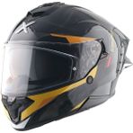 Brutale Kryptic Kask Black Yellow - Pinlock Dahil