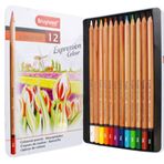 Bruynzeel Expression Colour 12 Renk Kuru Boya Kalemi