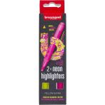 Bruynzeel Highlıghter Set Yellow/pınk - Floresan Kalem Seti Sarı/pembe - Renkli - Standart