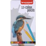 Bruynzeel Kuru Boya Kalem Seti - 12 Renk (Kıngfısher) - Renkli - Standart