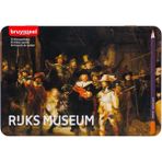 Bruynzeel Kuru Boya Kalem Seti - 50 Renk - Rembrandt - Renkli - Standart