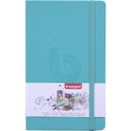 Bruynzeel Resim Çizim Defteri 13 x 21 cm - 140 Gr. 64 Ypr. Yeşil Sert Kapak - Karışık-Çok Renkli - standart
