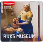 Bruynzeel Rijks Museum Kuru Boya Kalem Seti 24 Renk Milk Maid Metal Kutu