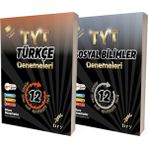Bry Birey Eğitim Yayınları TYT Türkçe Sosyal Bilimler 12'li Branş Denemeleri Seti