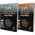 Bry Birey Eğitim Yayınları TYT Türkçe ve Matematik 12'li Branş Denemeleri Seti