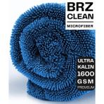 Brz Clean Tombik Dry 1600GSM 45X45 Çift Taraflı Kurulama Havlusu. Suyu Anında emer, iz bırakmaz