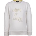 BRZ Collection Baskılı Kız Çocuk Sweatshirt - Ekru - 10 Yaş