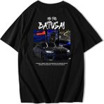BRZ Collection Oversize Bmw M5 Siyah T-Shirt - XS