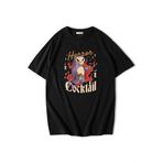 BRZ COLLECTION Oversize Halloween Coctail T-shirt